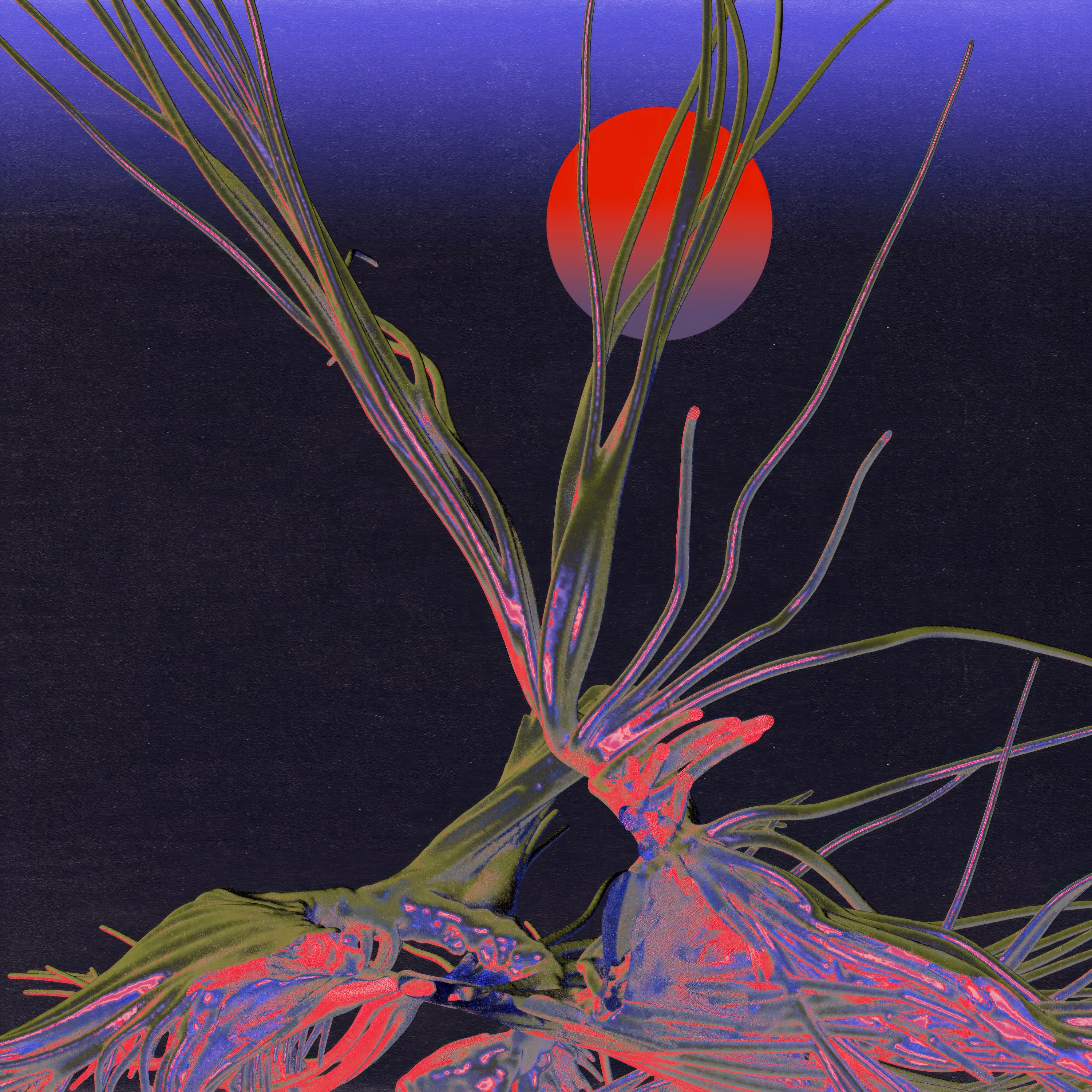 Blurred release artwork background