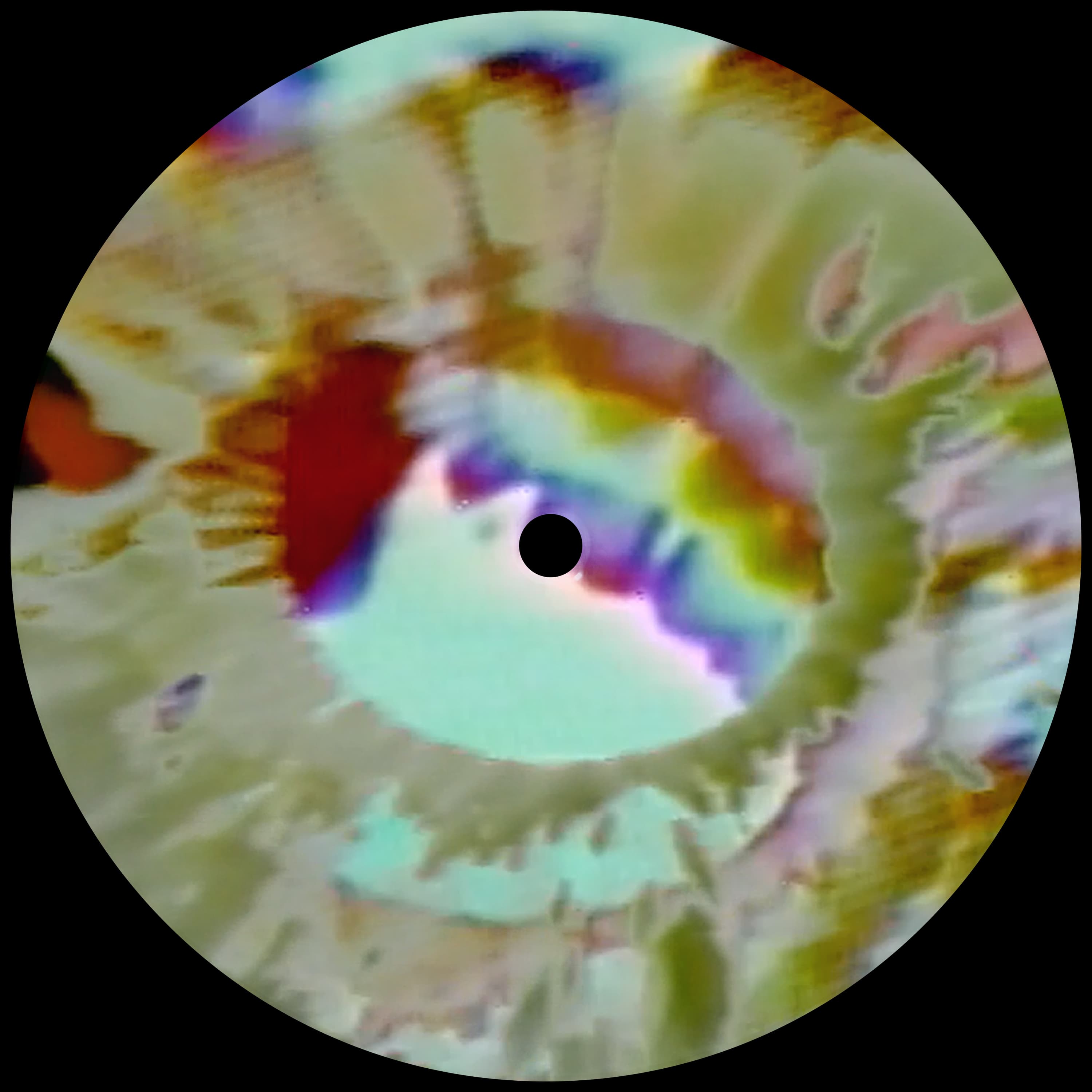 Blurred release artwork background