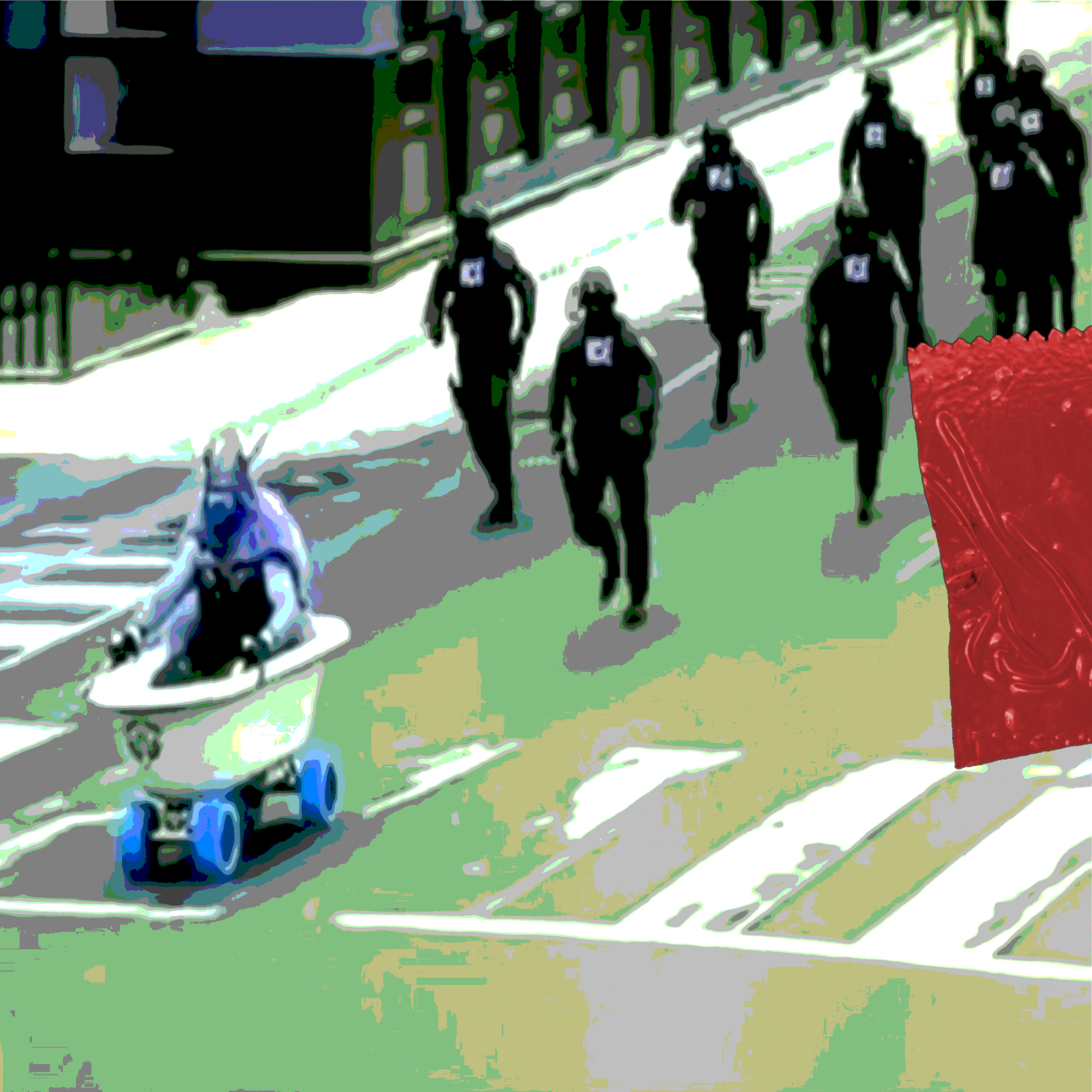 Blurred release artwork background