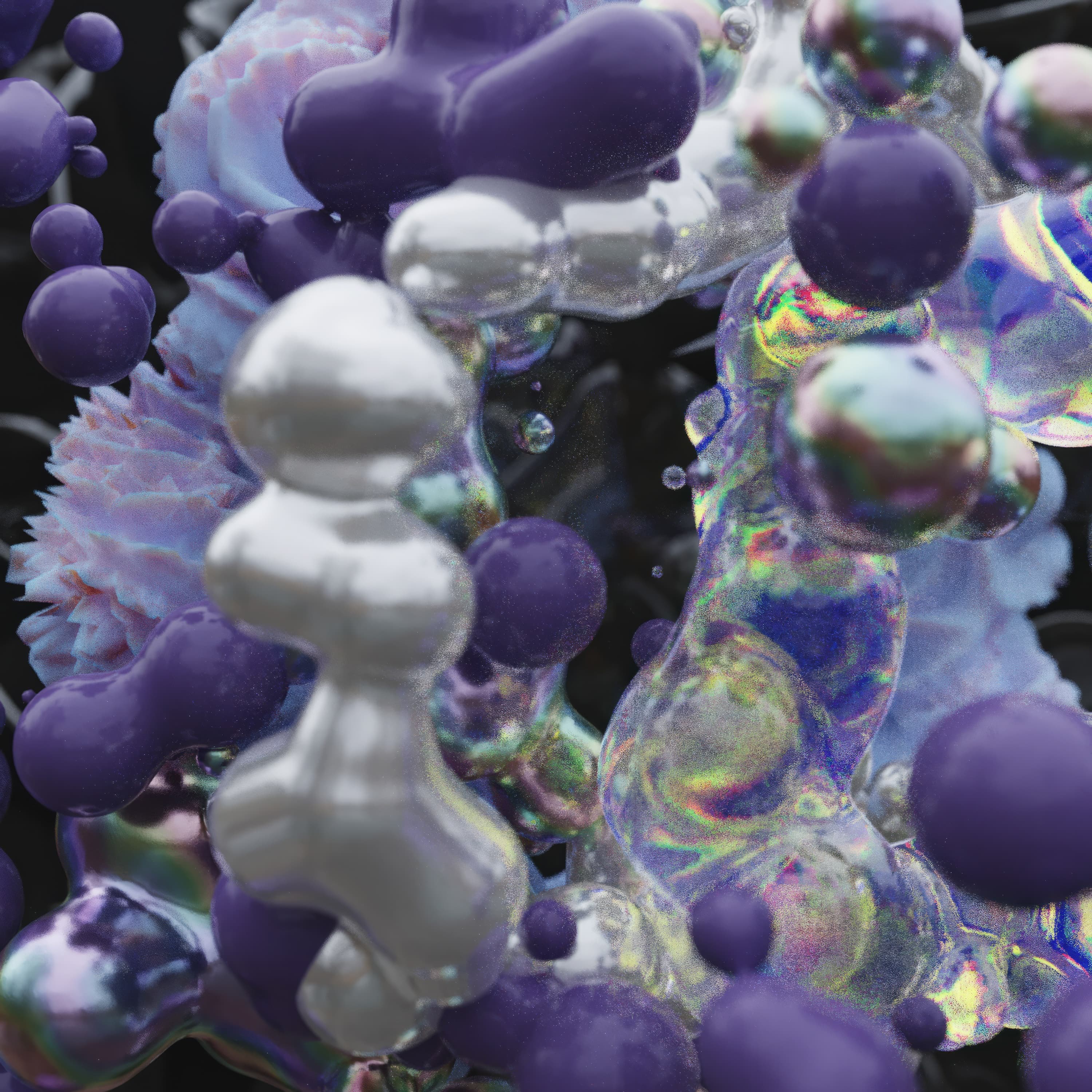 Blurred release artwork background