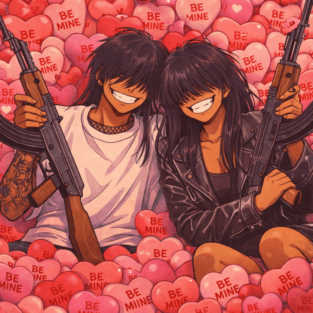 Blurred release artwork background