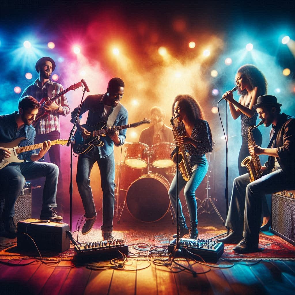 Blurred release artwork background