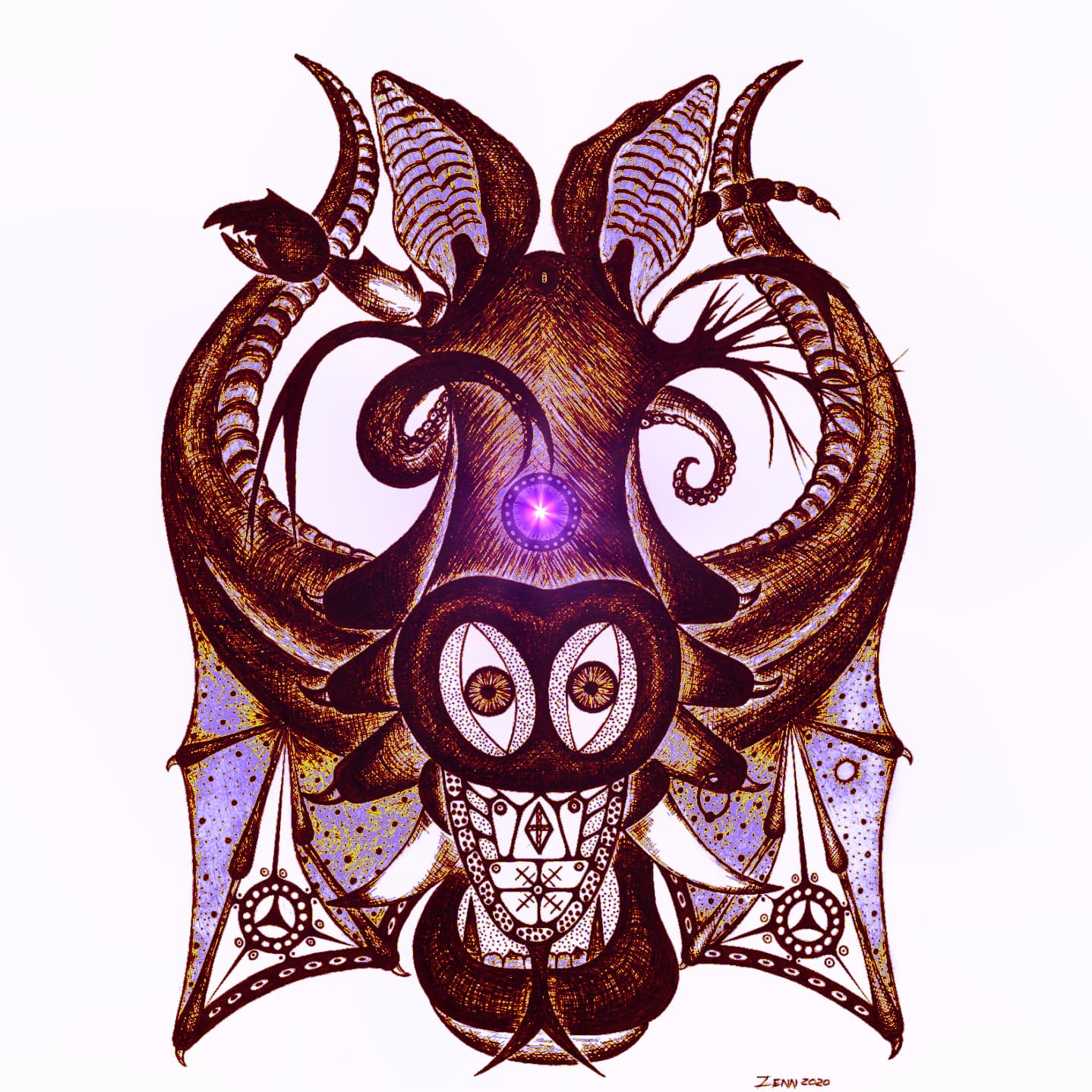 Blurred release artwork background