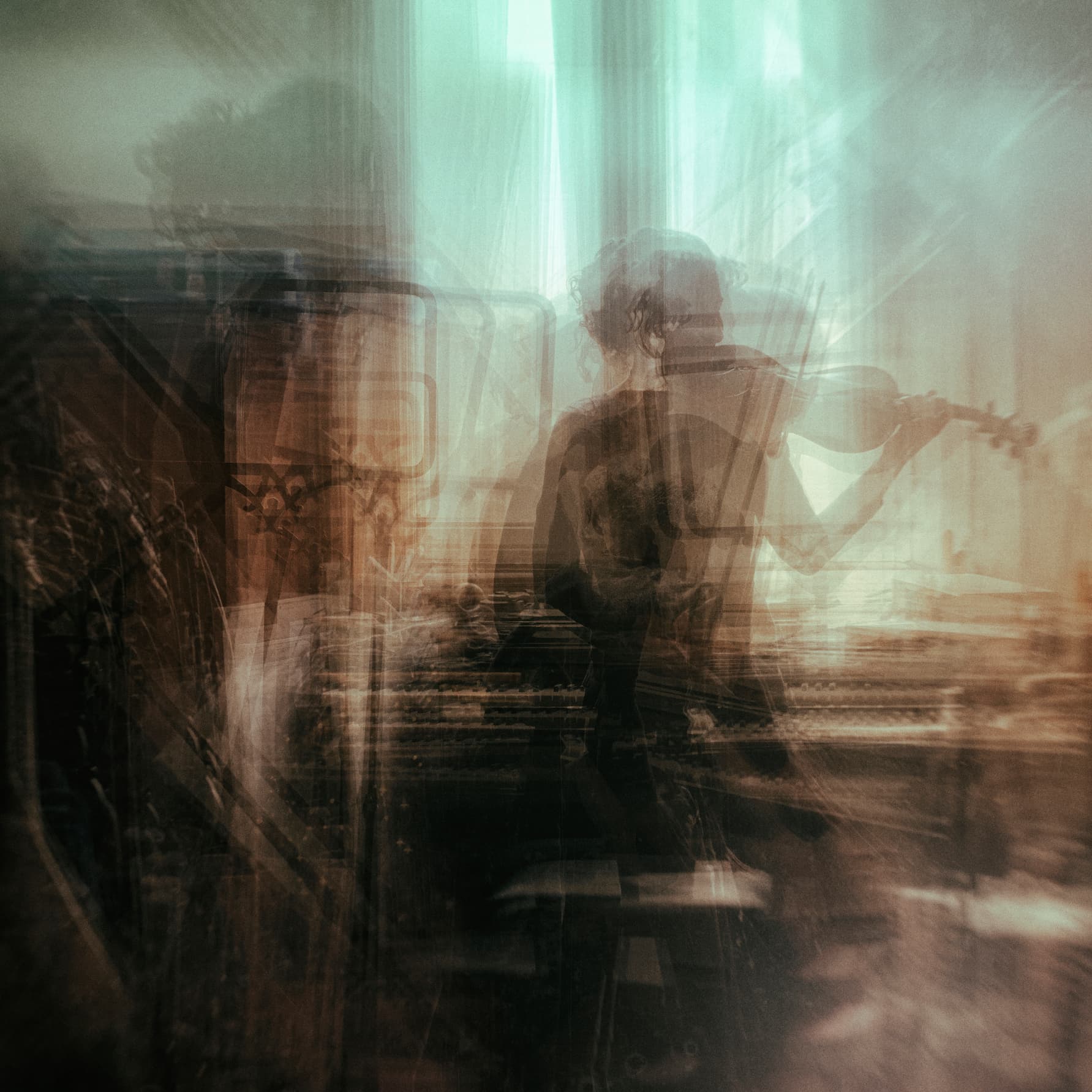 Blurred release artwork background