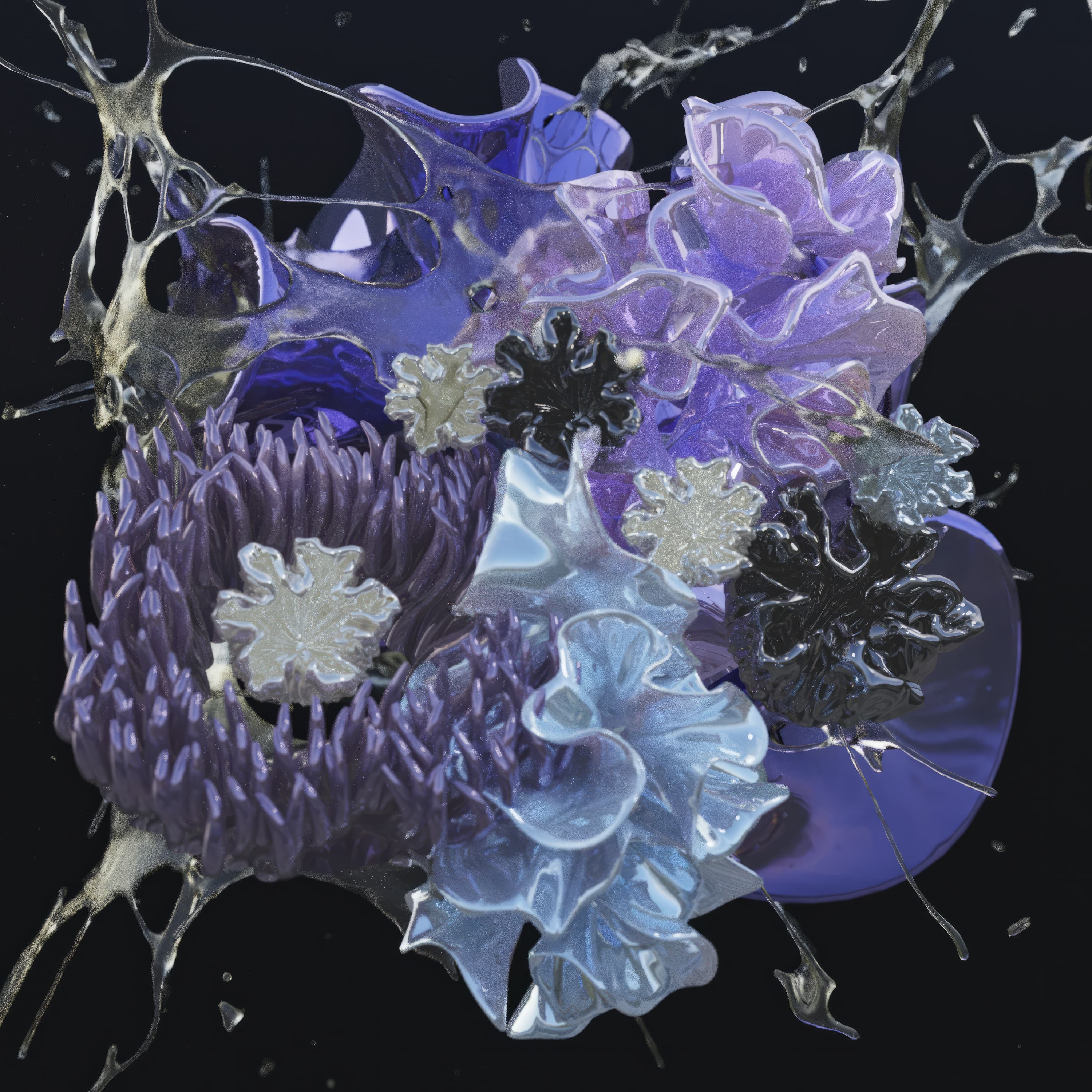 Blurred release artwork background