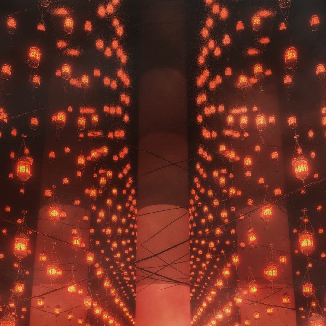 Blurred release artwork background