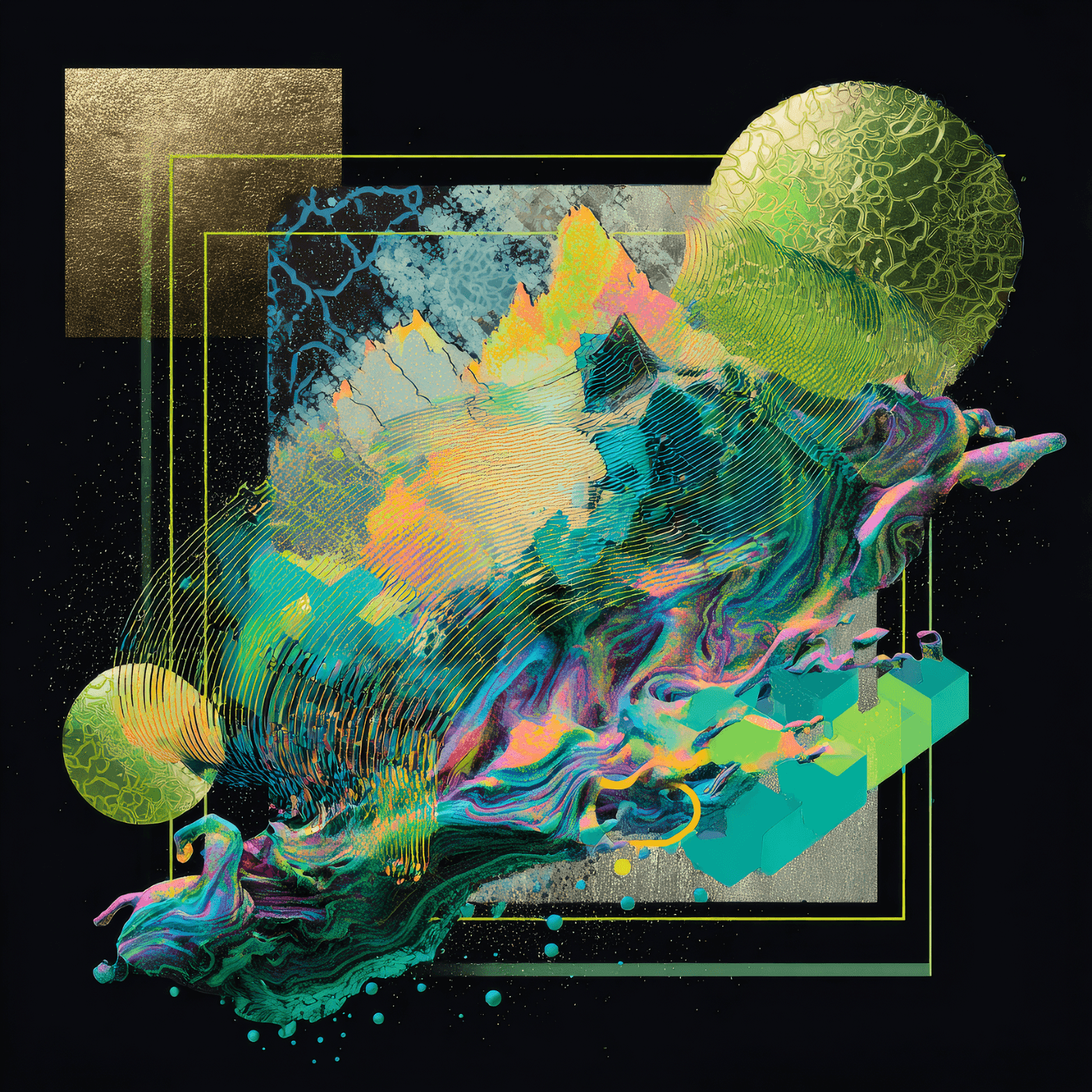 Blurred release artwork background