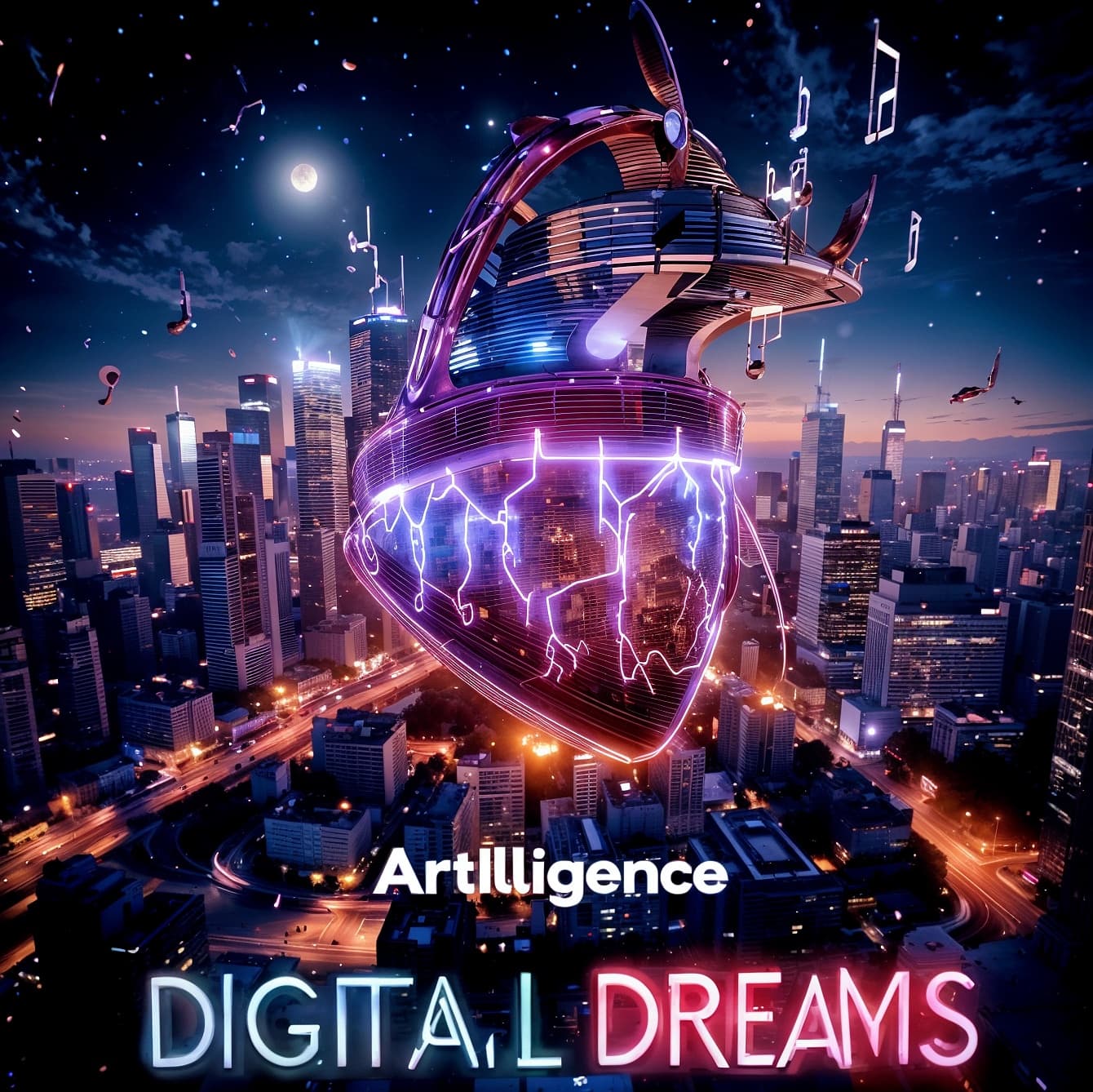 Blurred release artwork background