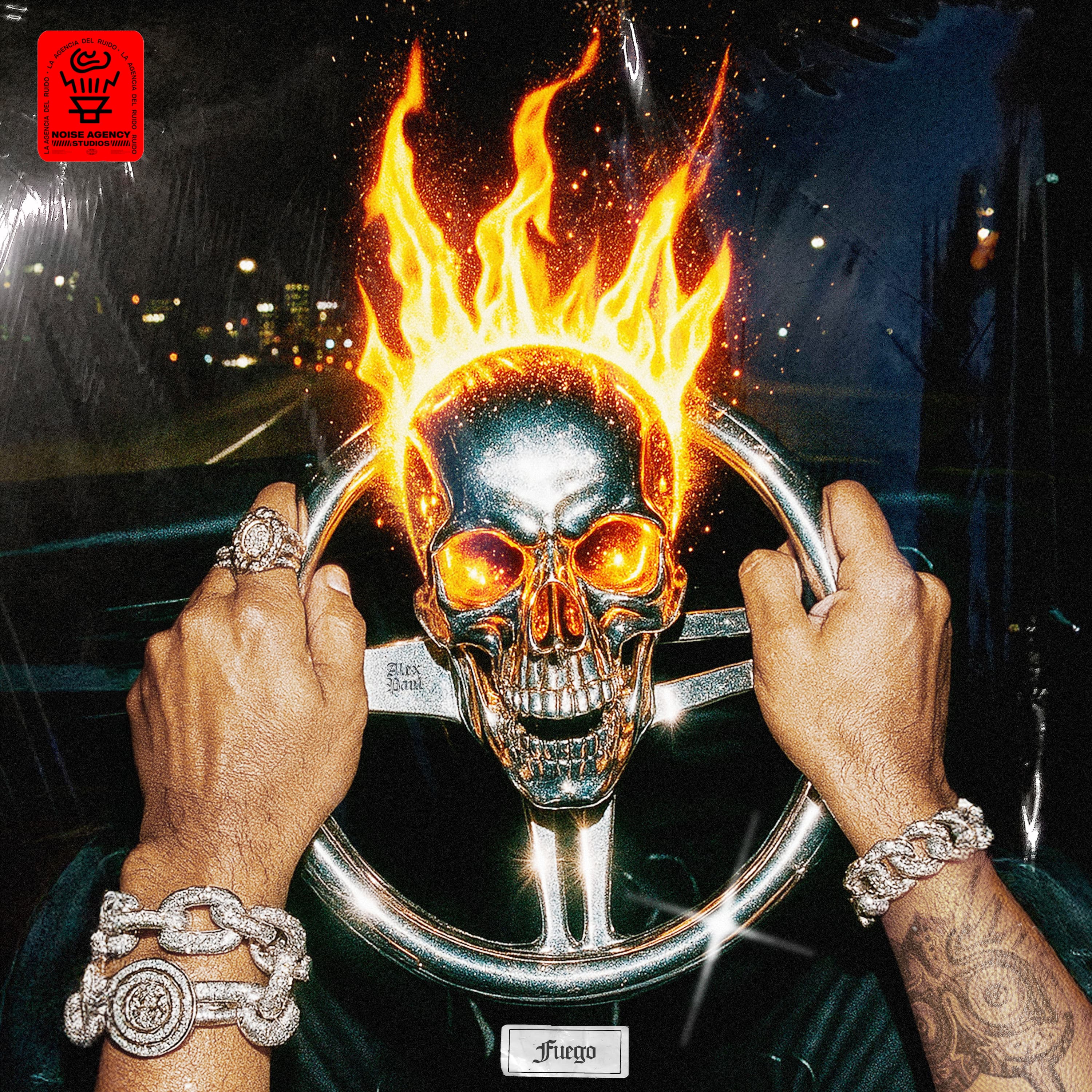 Blurred release artwork background