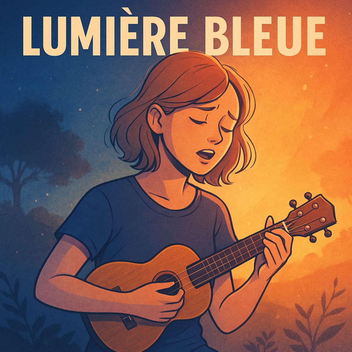 Blurred release artwork background