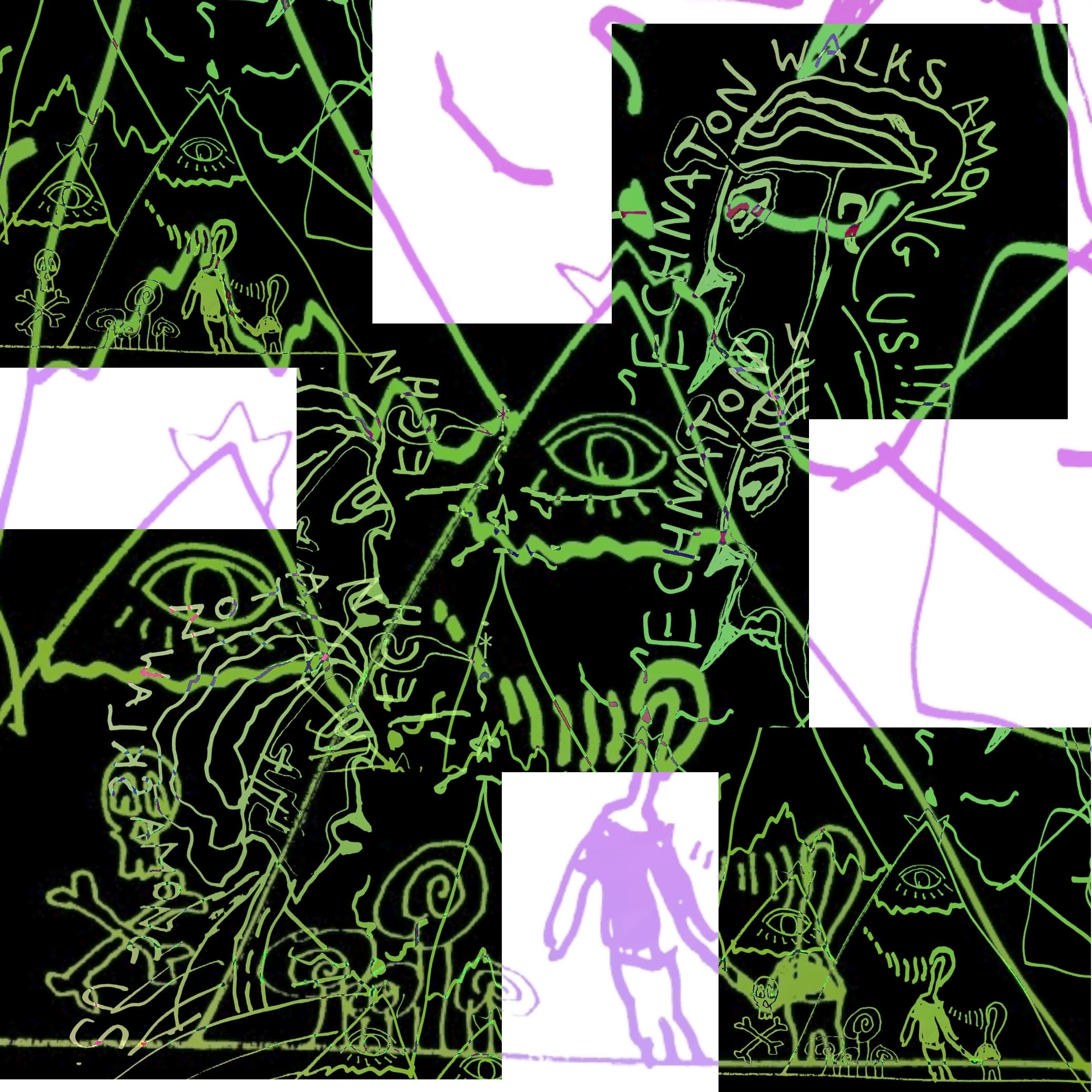 Blurred release artwork background