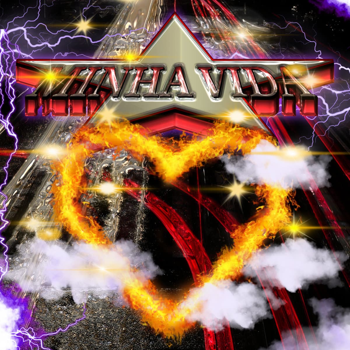 Blurred release artwork background