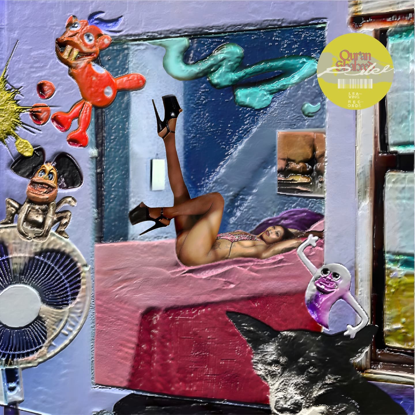 Blurred release artwork background