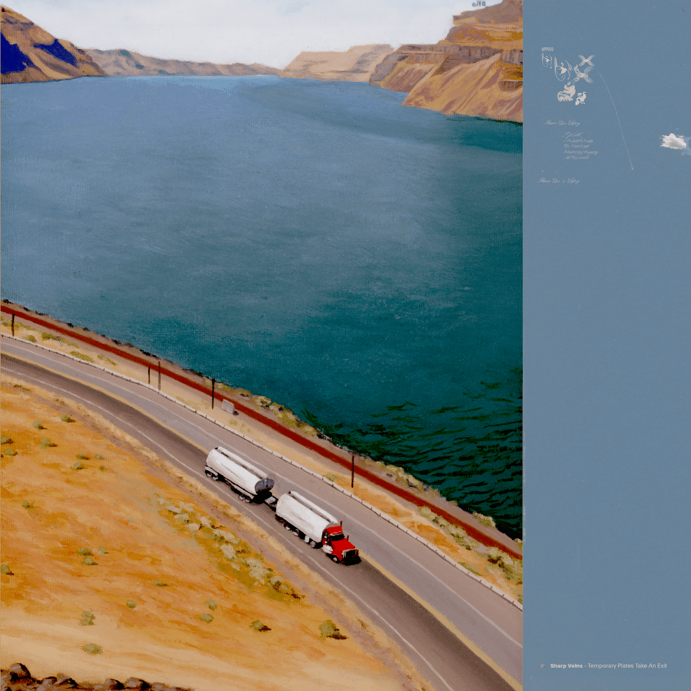 Blurred release artwork background