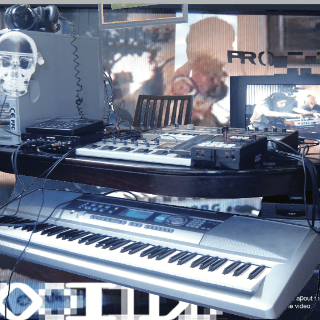 Blurred release artwork background