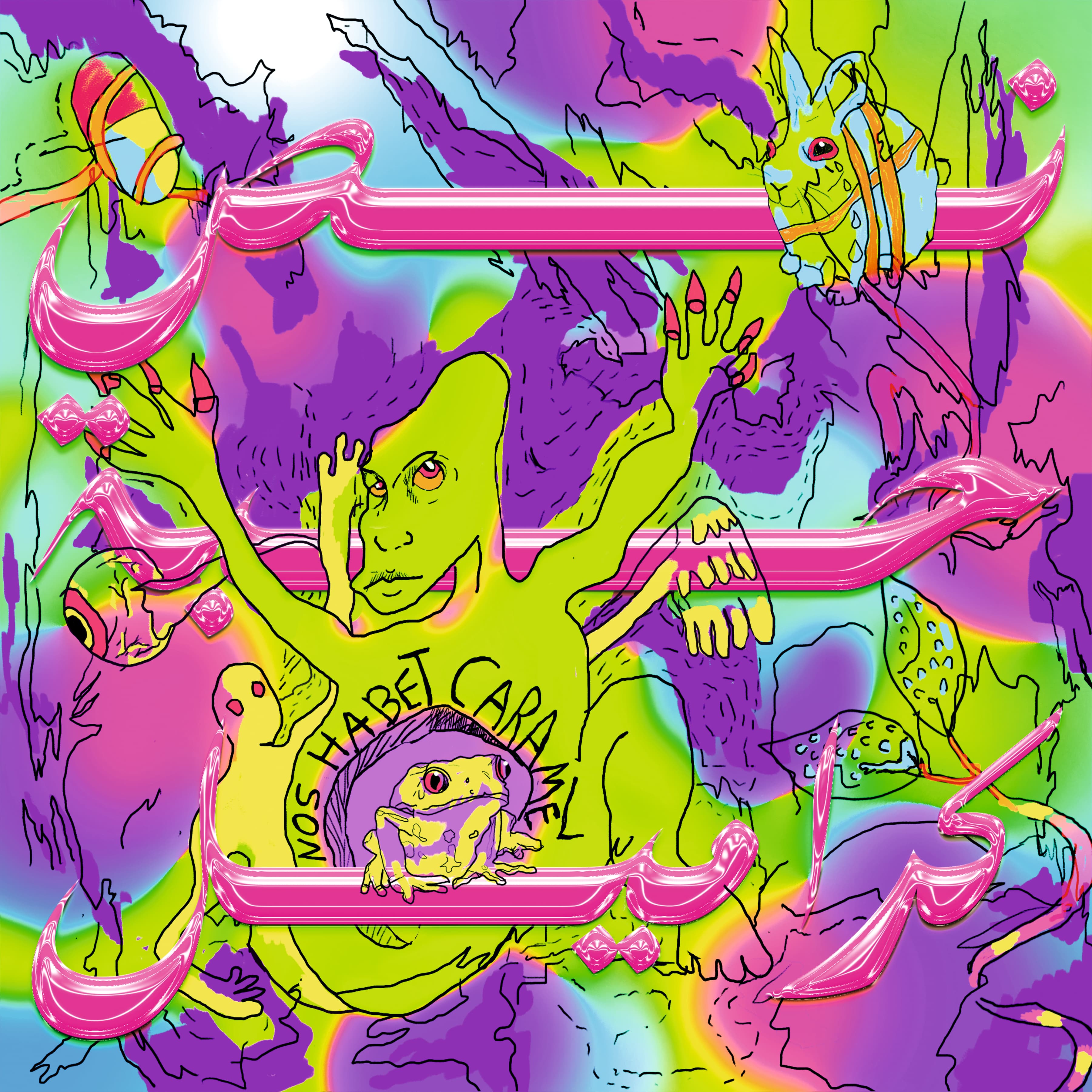 Blurred release artwork background