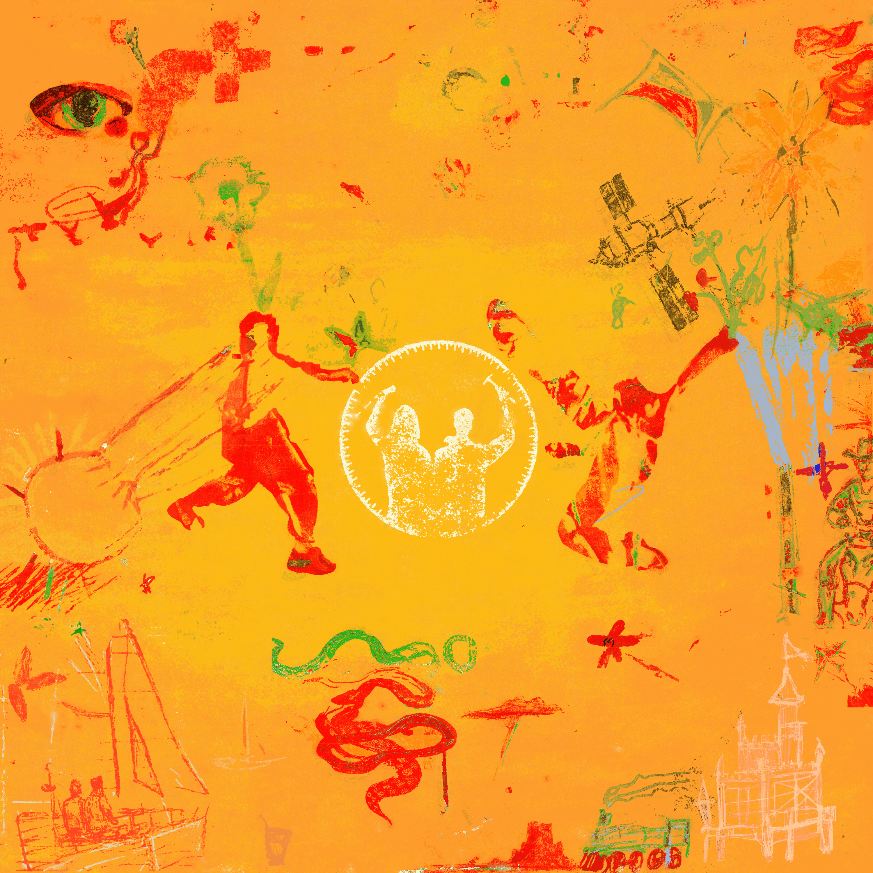 Blurred release artwork background