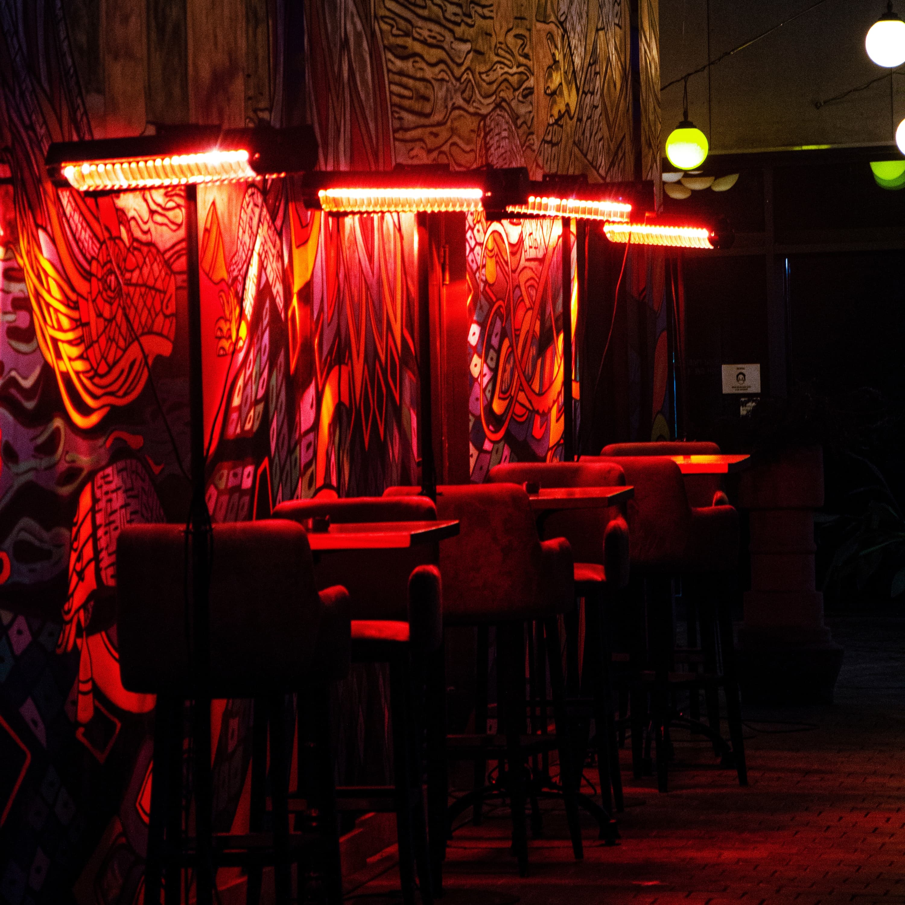 Blurred release artwork background