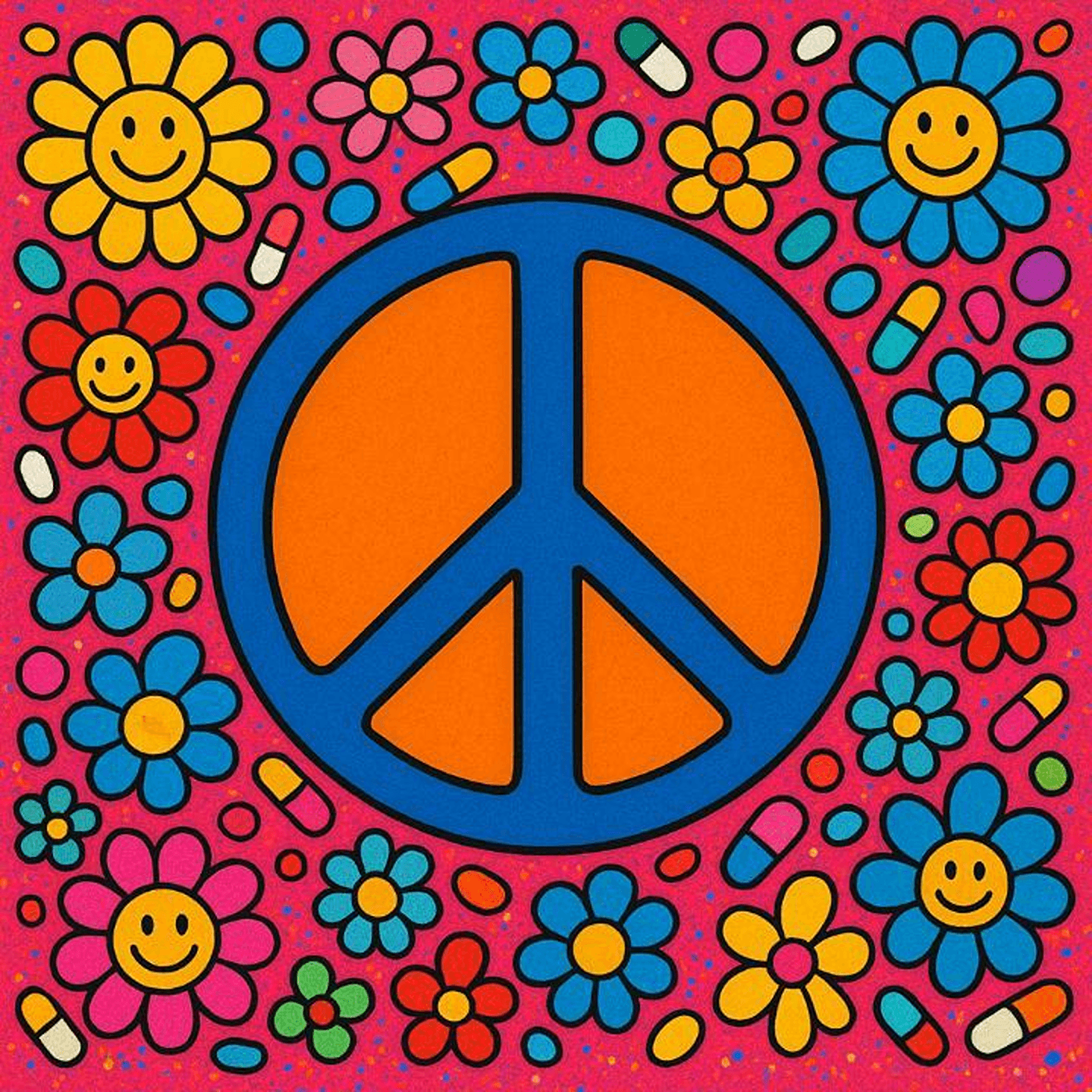 Blurred release artwork background