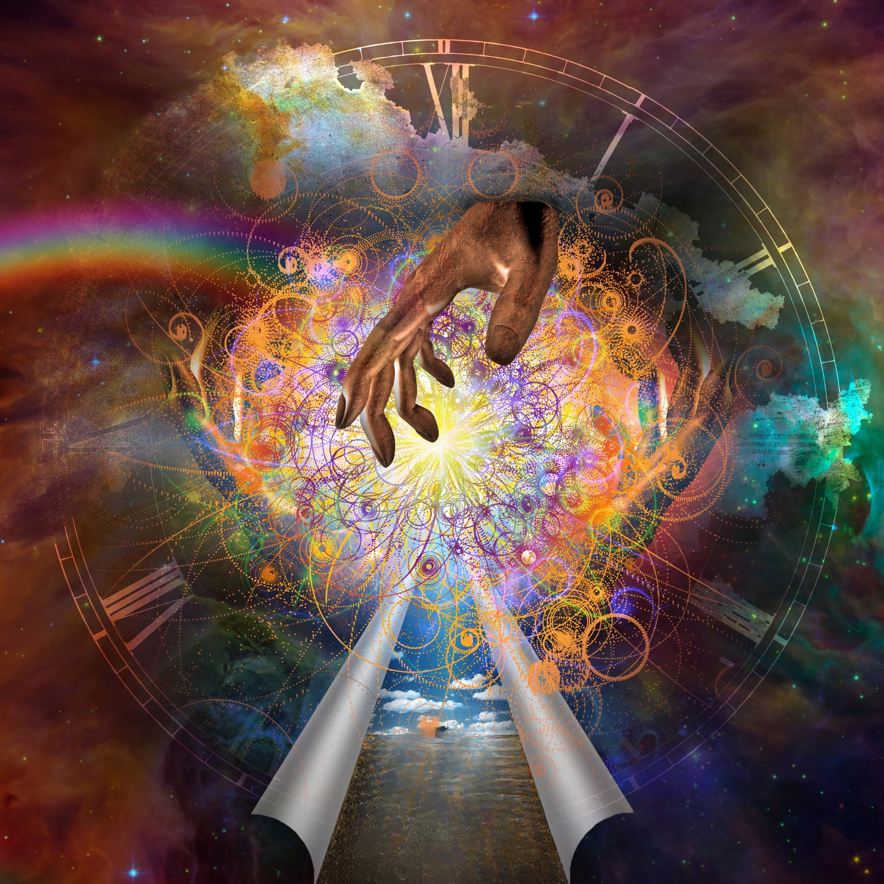 Blurred release artwork background