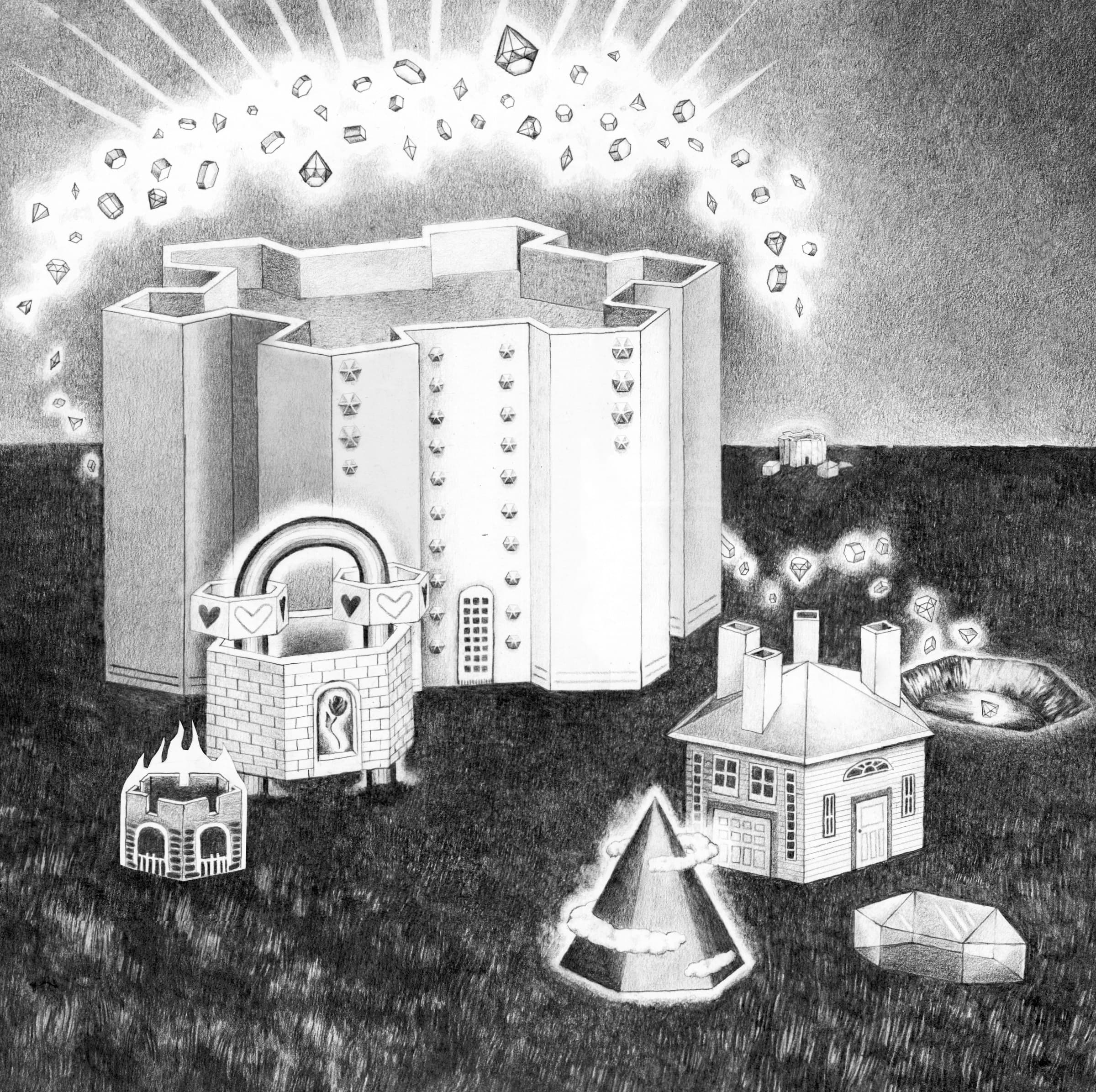 Blurred release artwork background