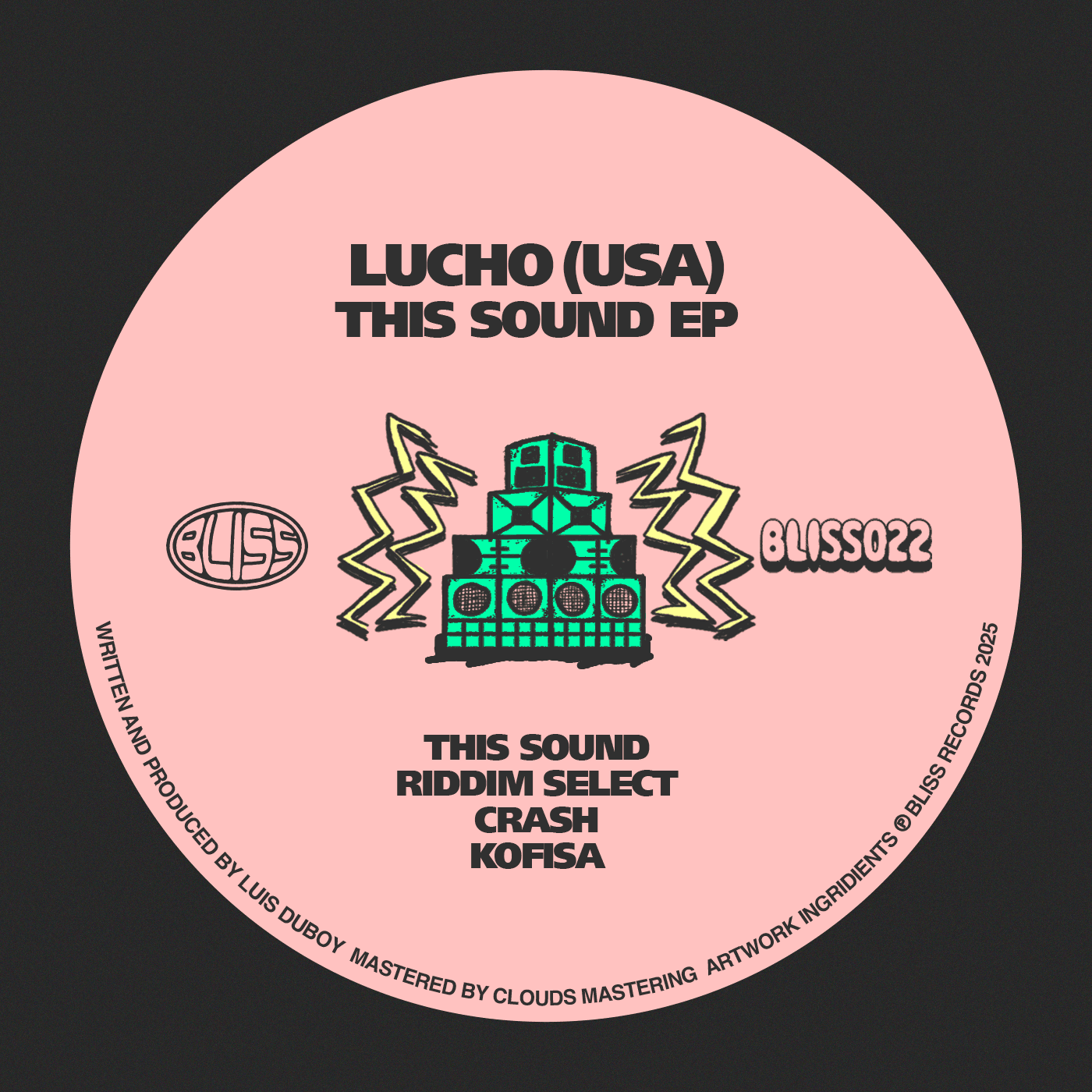 Blurred release artwork background