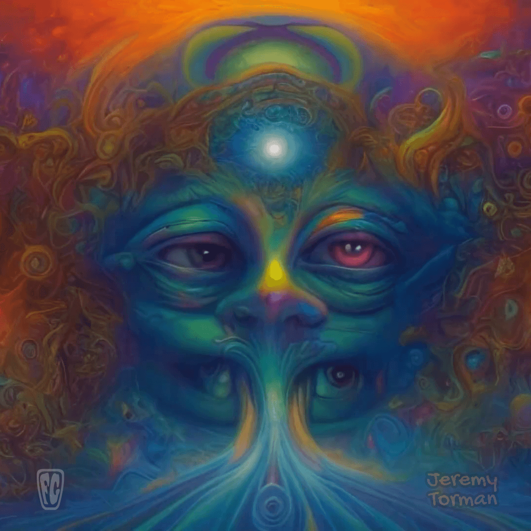 Blurred release artwork background