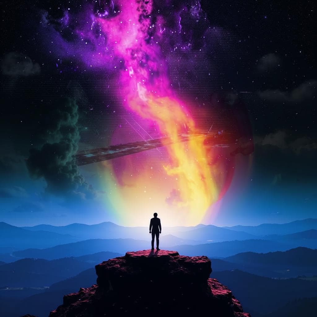 Blurred release artwork background