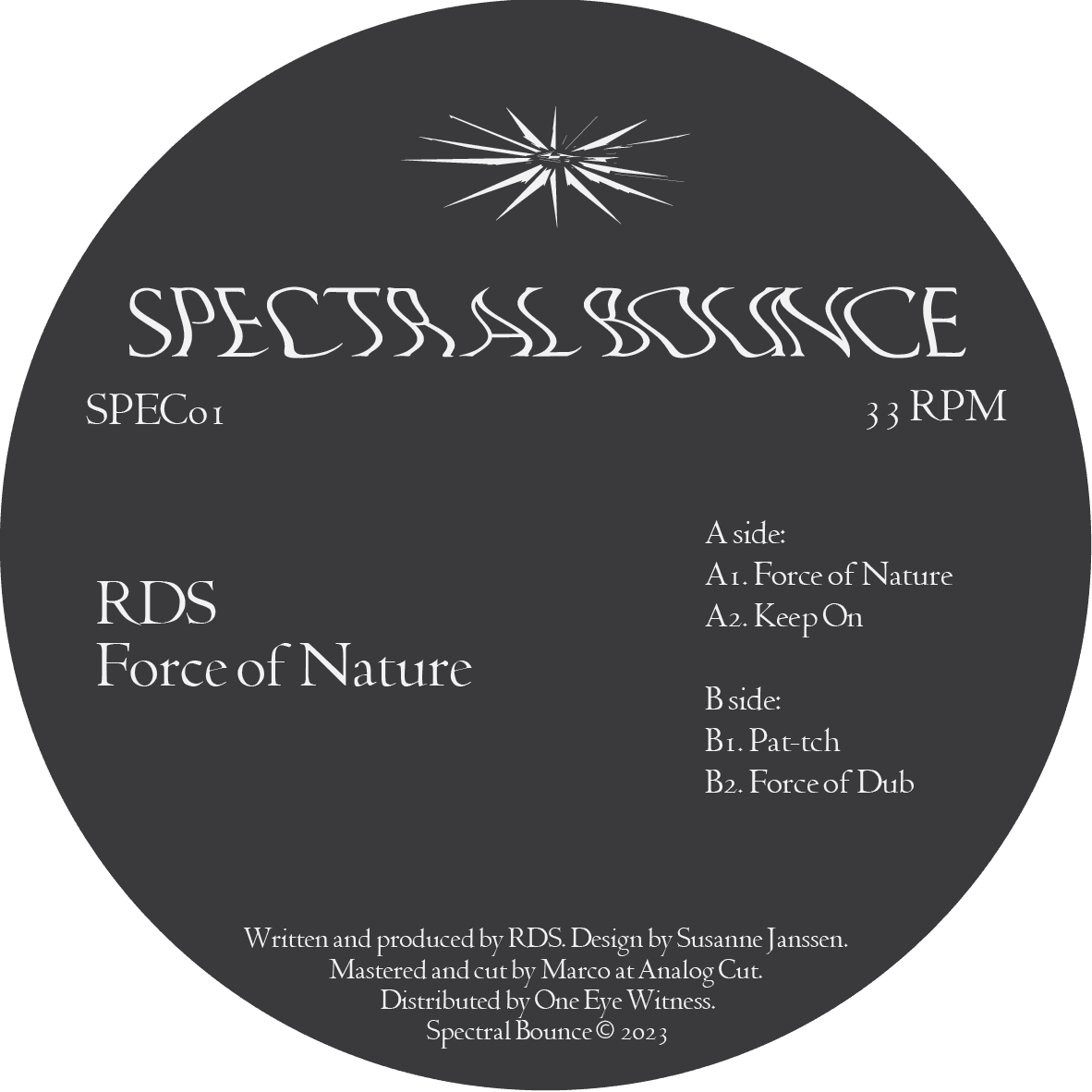 Blurred release artwork background