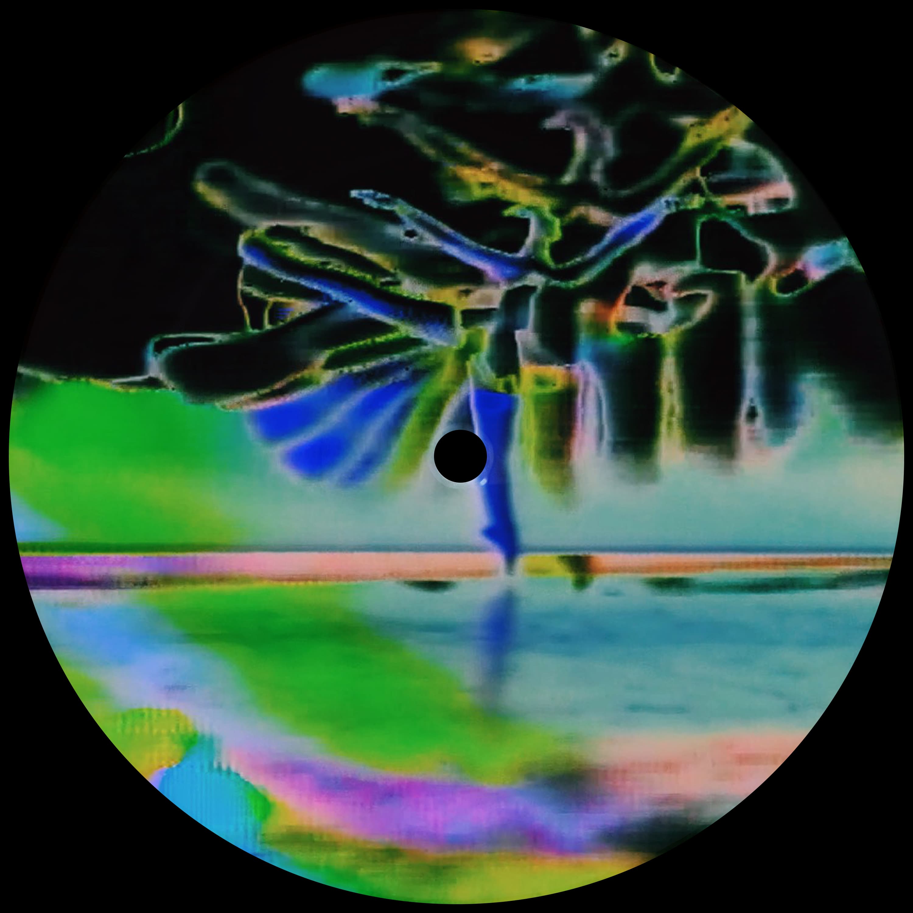 Blurred release artwork background