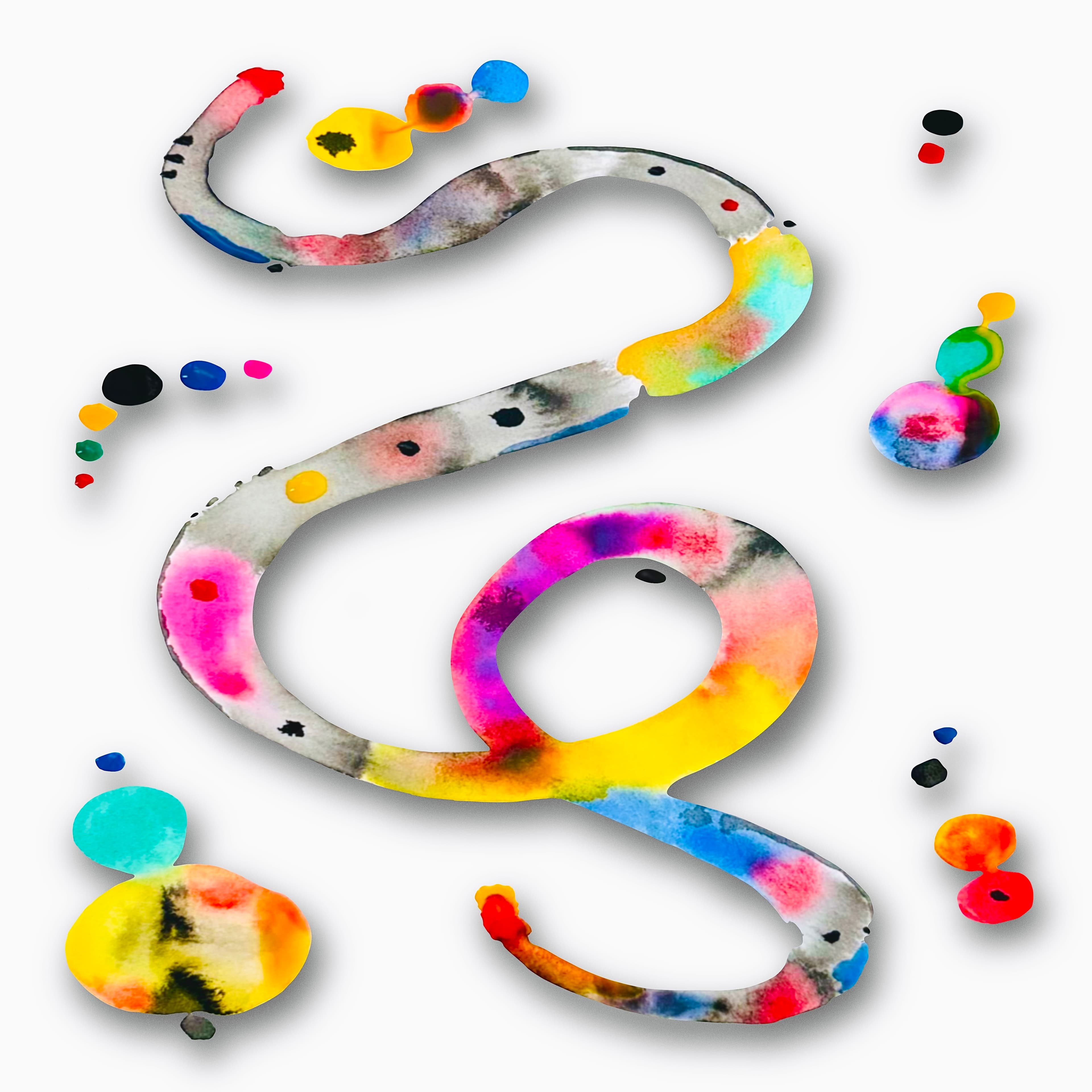 Blurred release artwork background