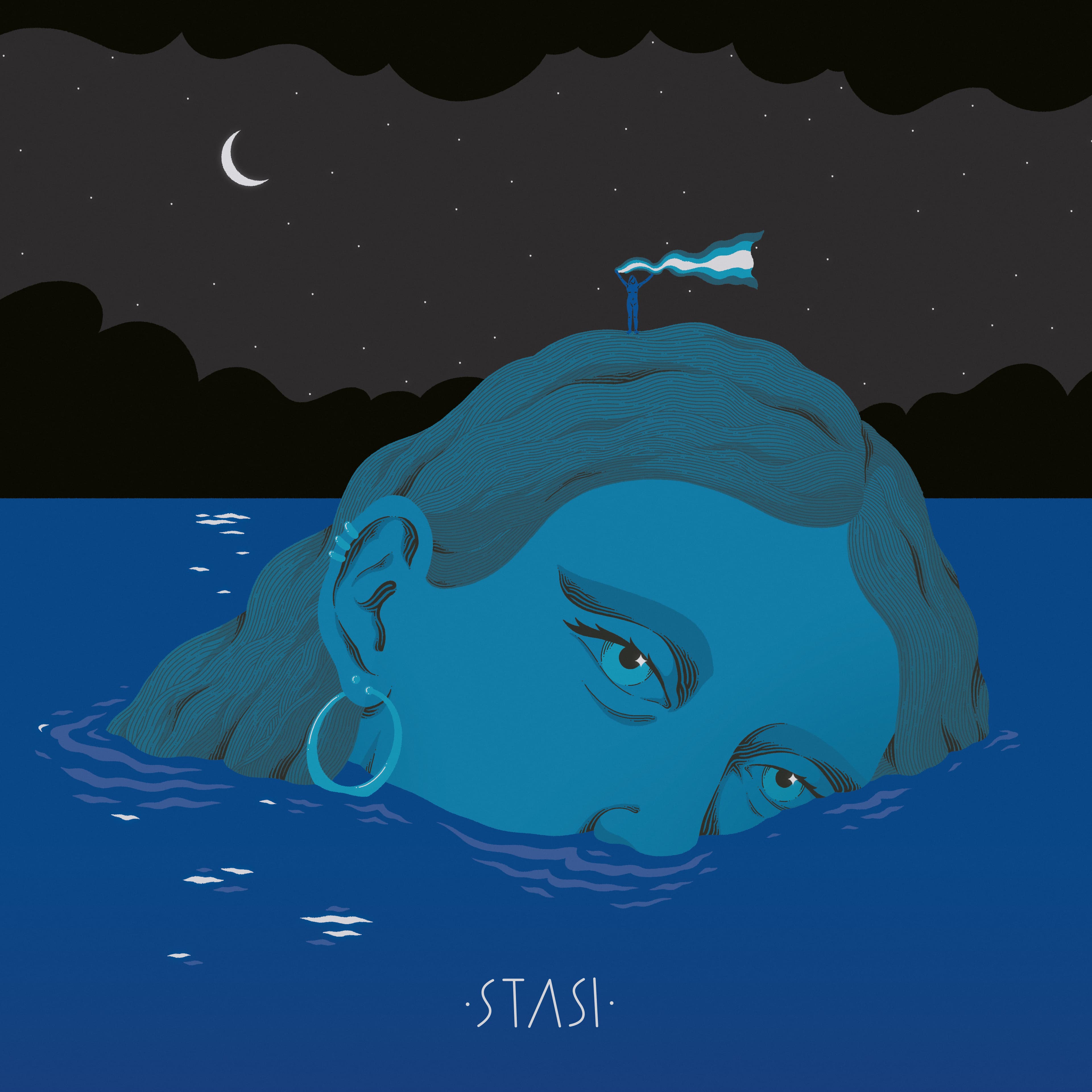 Blurred release artwork background