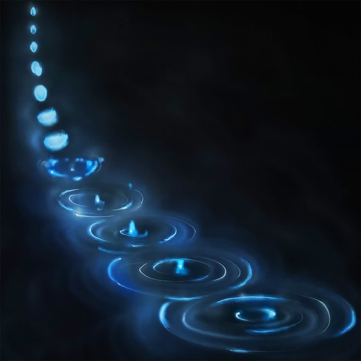 Blurred release artwork background