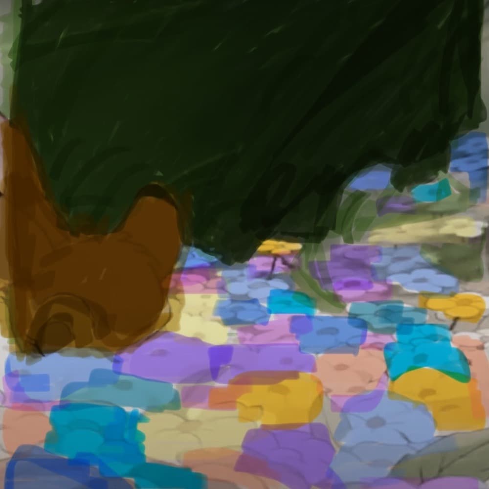 Blurred release artwork background