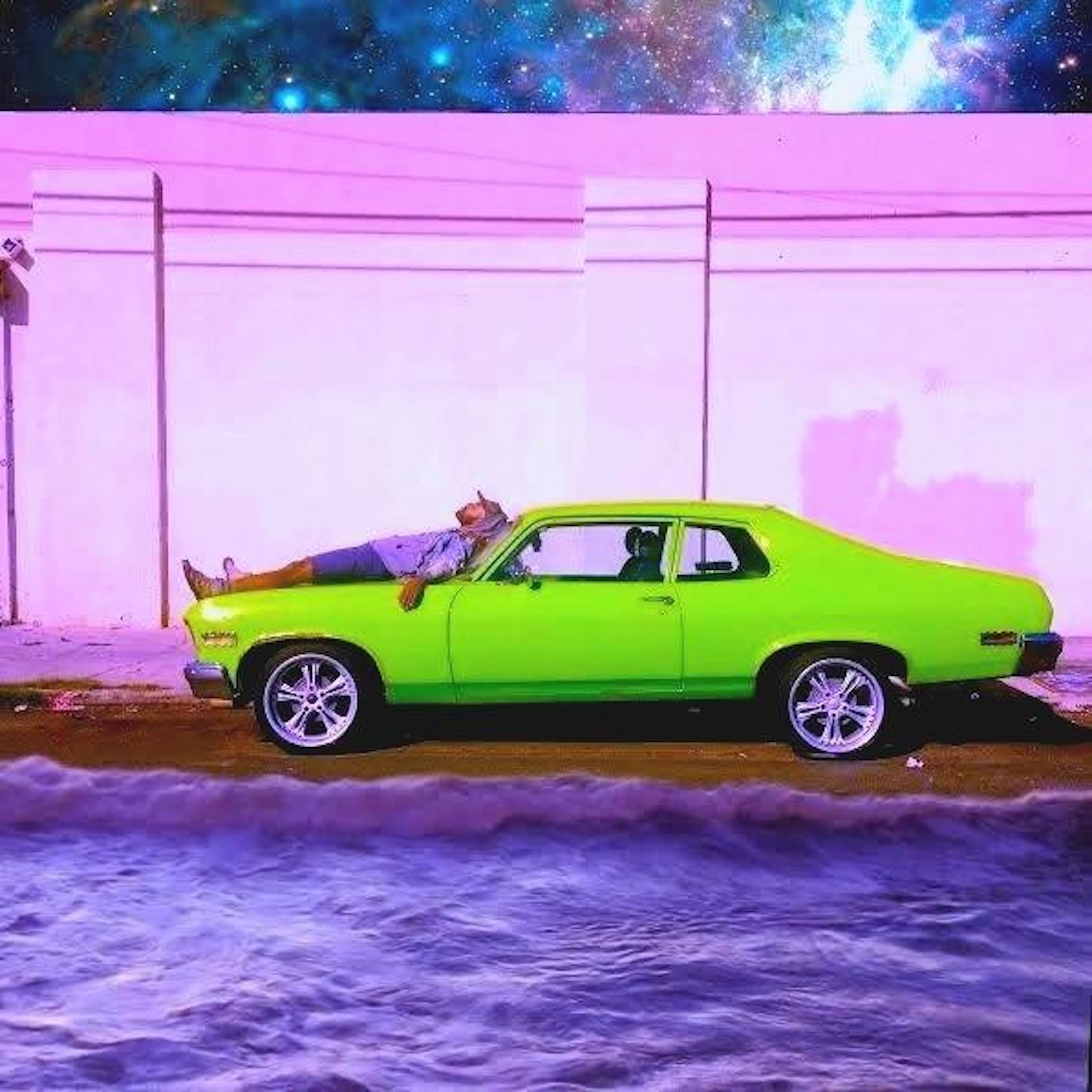 Blurred release artwork background