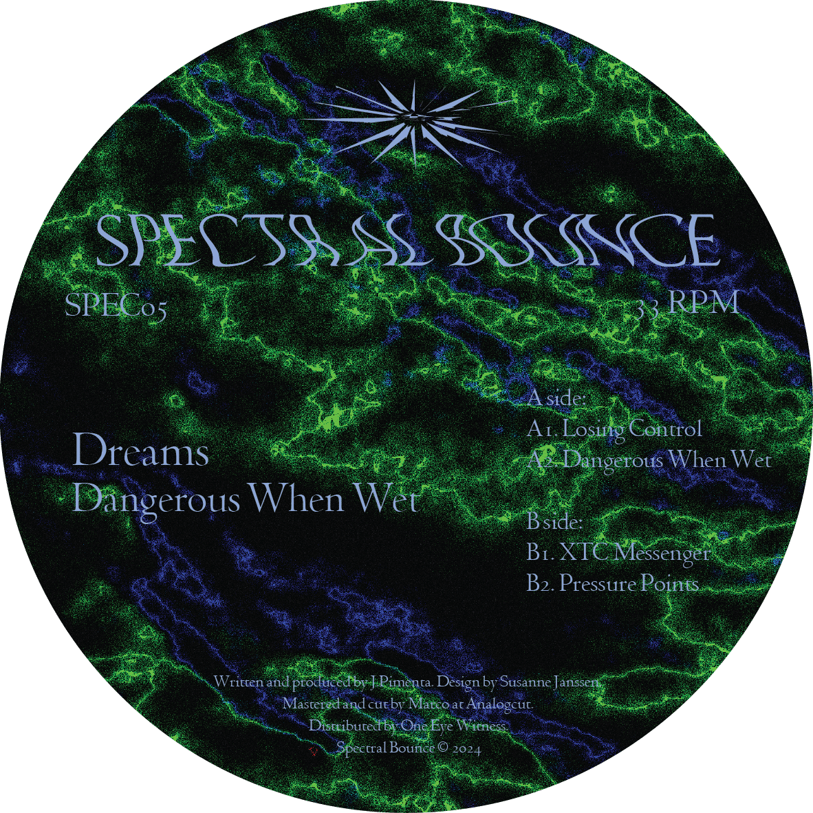 Blurred release artwork background