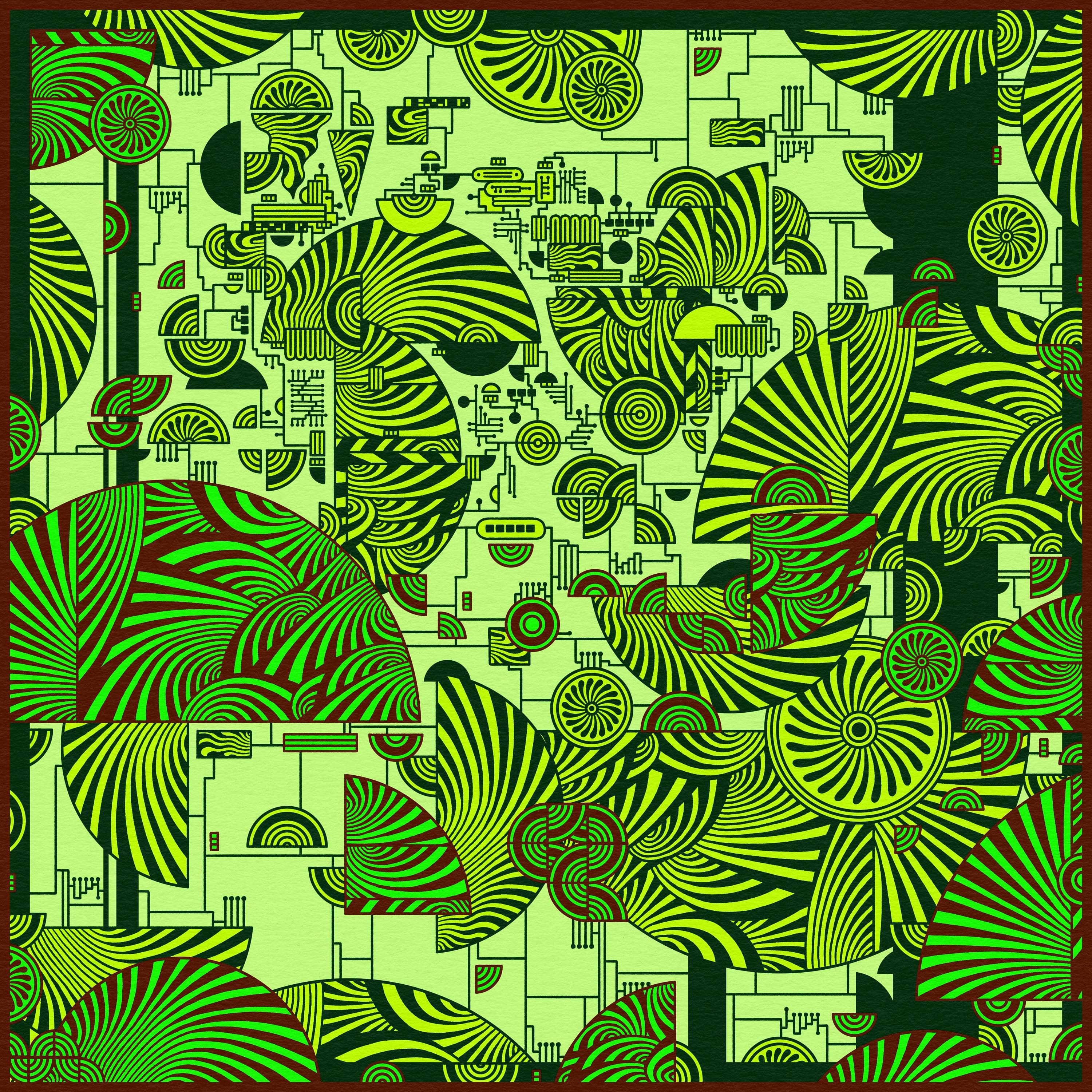 Blurred release artwork background