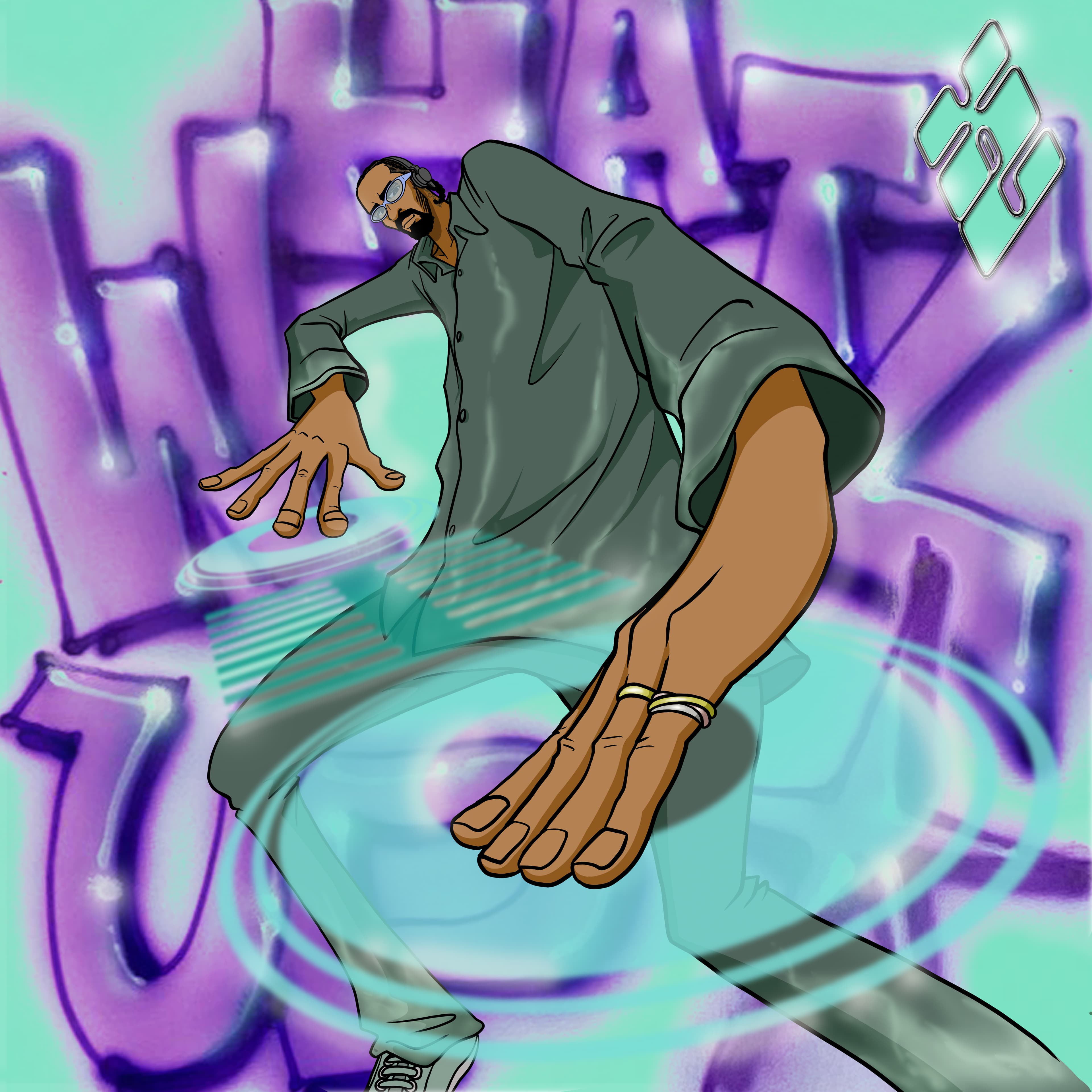 Blurred release artwork background