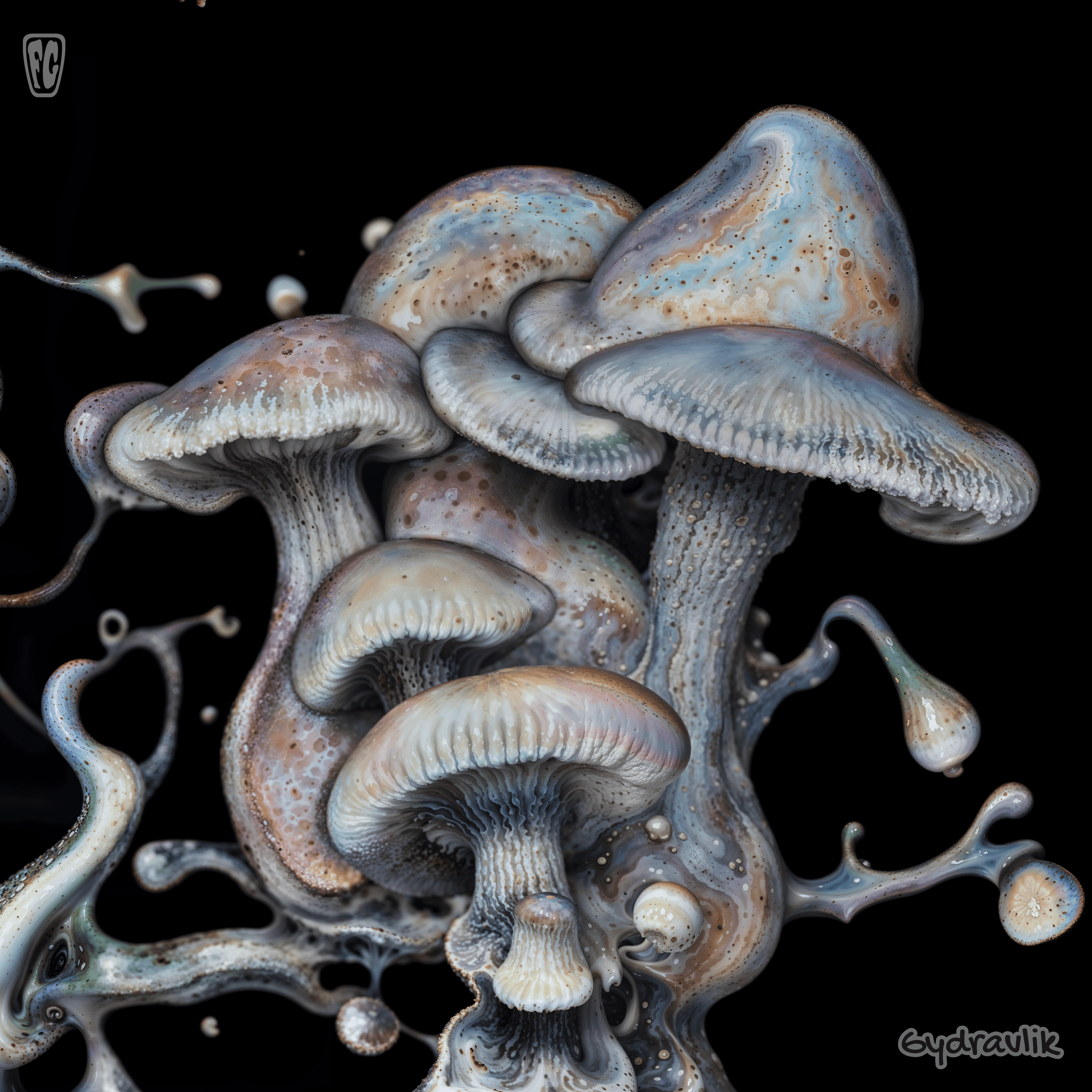 Blurred release artwork background